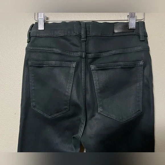 DL1961 Bridget Boot Deep Pine High-Rise Instasculpt Crop Jean size 28 - Picture 8 of 13